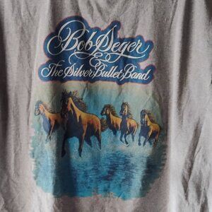 Vintage Bob Seger Tour Shirt 1980 Against the Wind XL